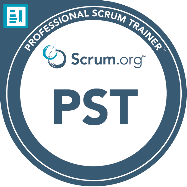 Professional Scrum Trainer insignia