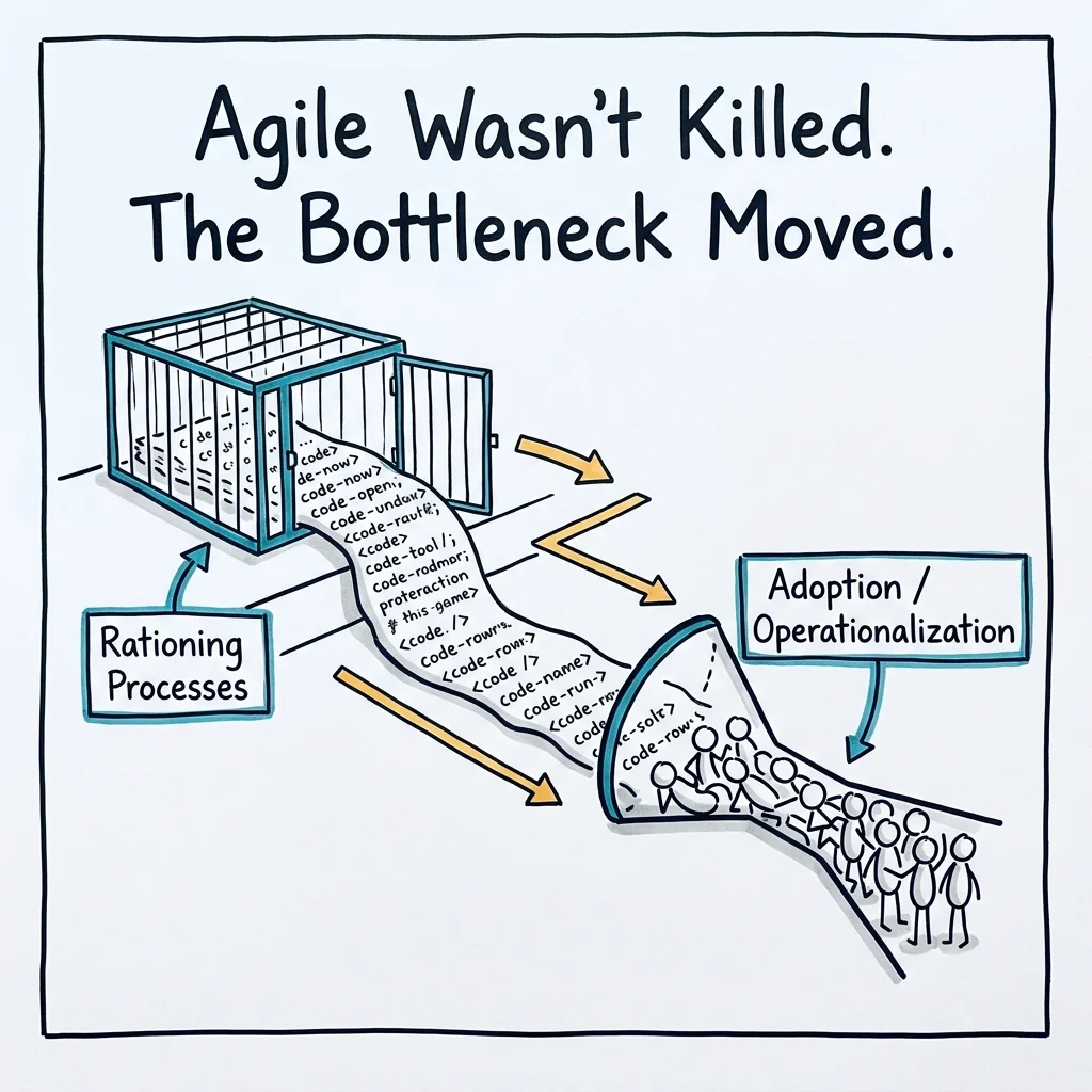 Agile Wasn't Killed. The Bottleneck Moved.