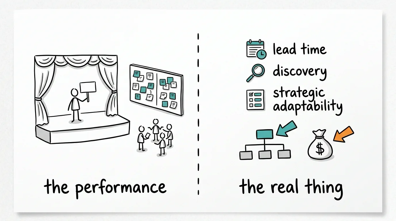 Business Agility Without Transformation Theater